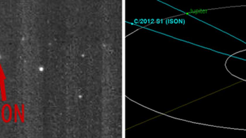 Zobacz pierwsze zdjęcia komety ISON (NASA)
