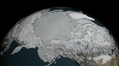 Zmieniająca się pokrywa lodowa na zdjęciach satelitarnych