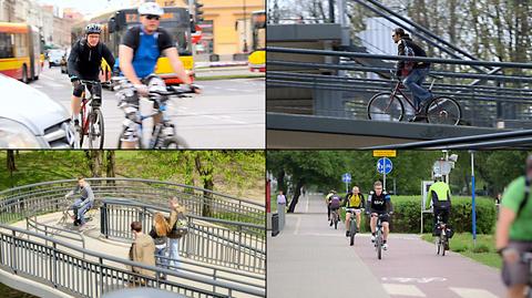 Miejsca przyjazne rowerzystom... w Warszawie