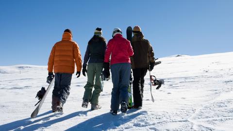 Warunki narciarskie dla kurortów w Austrii