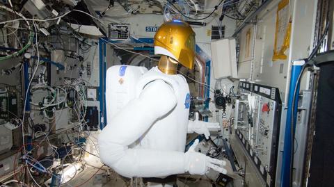 Testy Robonauta2 (NASA)