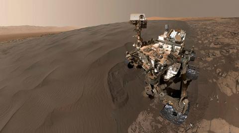 Łazik Curiosity zrobił sobie selfie