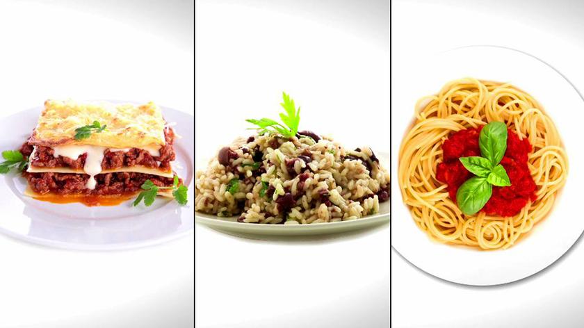 "Kalorycznik" o spaghetti, risotto i lasagne