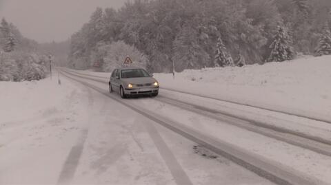 Śnieg w Chorwacji