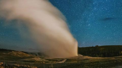 Niezwykły timelapse z Yellowstone