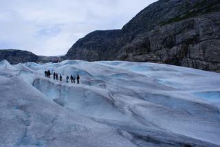 Największy lodowiec w Europie; Norwegia, sierpień 2011 FOT. ADAM PELCZYK