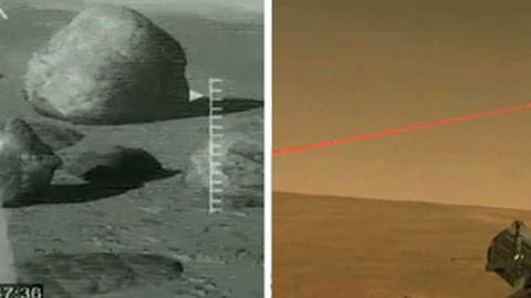 Curiosity po raz pierwszy wykorzystał laser (Los Alamos National Lab)