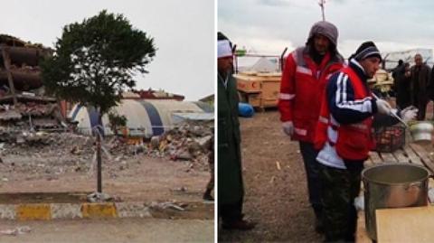 Turcja: życie po trzęsieniu ziemi (APTN)