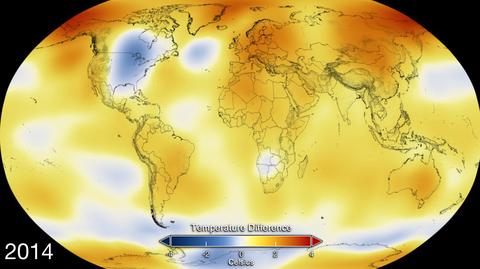 Fizyk atmosfery o rekordowo ciepłym roku