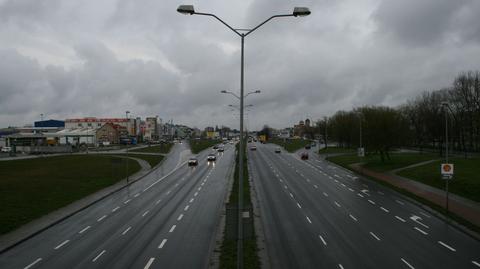 Warunki drogowe w poniedziałek