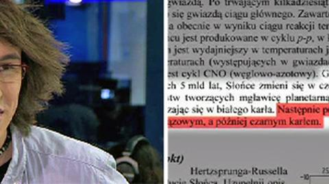 Błąd na maturze z fizyki (TVN24)