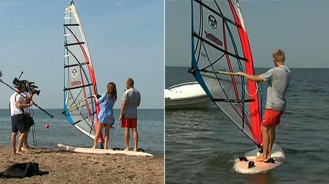 Pomysł na urlop: windsurfing na bałtyckiej fali