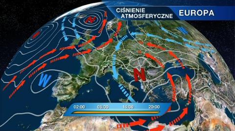 Prognoza pogody na najbliższe godziny (TVN24)