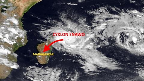 Cyklon Enawo zbliża się do Madagaskaru