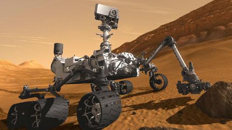 Życzenia prosto z Marsa. Curiosity pozdrawia mieszkańców Ziemi (NASA)