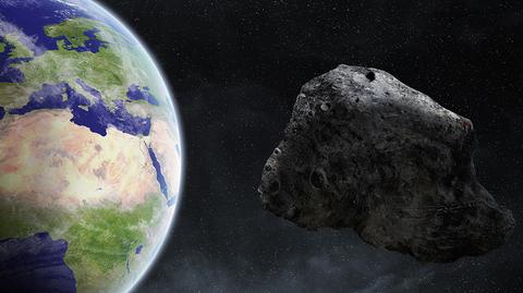 Wizualizacje uderzenia asteroid w Ziemię