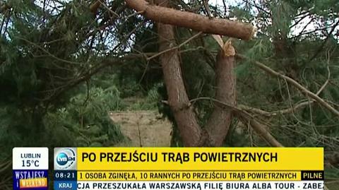 Częstsze gwałtowne zjawiska wymagają zmian (TVN24)