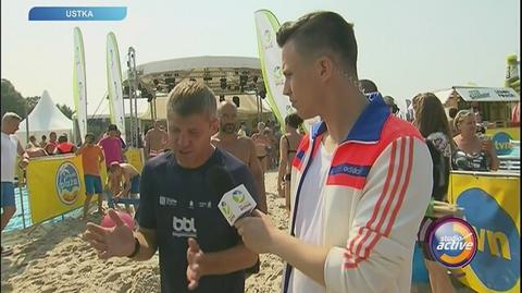 Czterokrotny mistrz Polski pokazuje ćwiczenia dla biegaczy