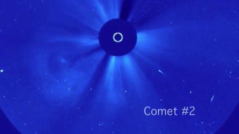 Dwie komety rozpływają się w Słońcu