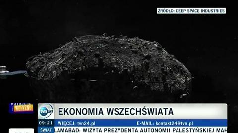 Ekonomia napędza zdobywanie kosmosu (TVN24)