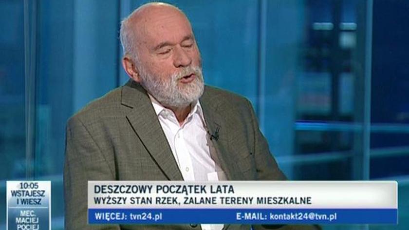 Hydrolog Janusz Żelaziński