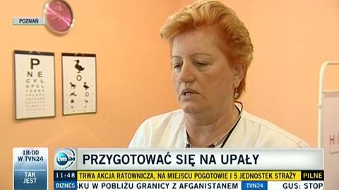 Jak chronić się przed upałem? (TVN24)