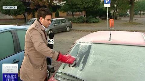 Jak skrobać szyby w samochodach? (TVN24)