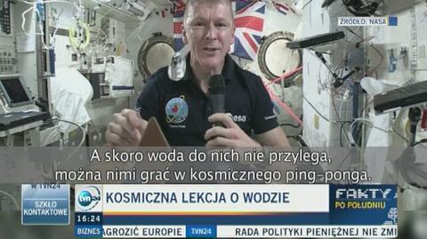 Jak zachowuje się woda w Kosmosie?