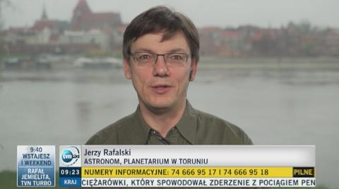 Jerzy Rafalski o rozbłysku promieni rentgenowskich