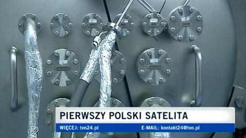 Konstruowanie pierwszego polskiego satelity, Centrum Astronomiczne w Warszawie (TVN24)