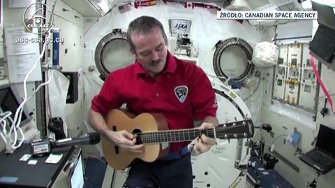 Kosmiczny koncert Hadfielda (Canadian Space Agency)