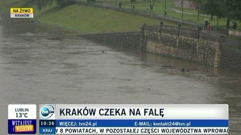 Kraków czeka na falę