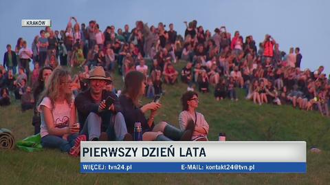 Legenda krakowska głosi o połączeniu Kopców Wandy i Krakusa