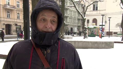 Łodzianie narzekają na zimę (TVN24)