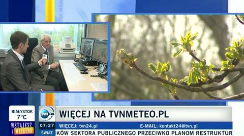 Majówka nie wszędzie ciepła. Przez to lokalnie nie zakwitną kasztany (TVN24)