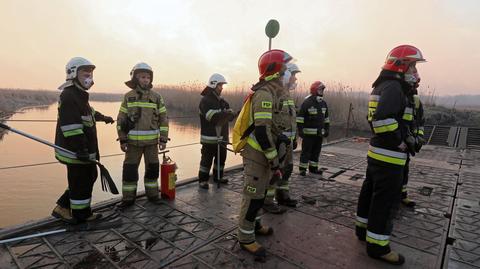 Małgorzata Znaniecka-Górska o pożarze w Biebrzańskim Parku Narodowym