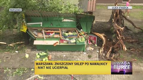 Meteorolog Wojciech Raczyński o burzowej pogodzie