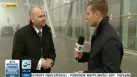 Mgła sparaliżowała wrocławskie lotnisko (TVN24)