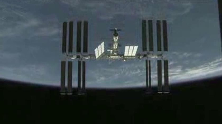 Międzynarodowa stacja kosmiczna (ISS) na orbicie
