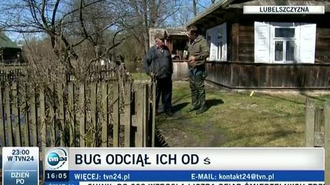 Na Lubelszczyźnie woda opada pomału (TVN24)