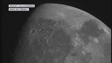 Zdjęcia Ganimedesa, największego księżyca w Układzie Słonecznym