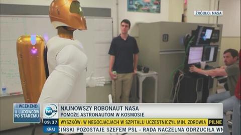 Najnowszy Robonaut w kosmosie