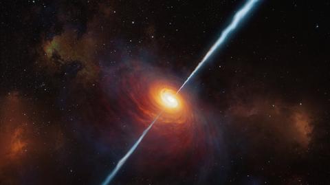 Odkryto najdalszy kwazar z potężnymi dżetami radiowymi