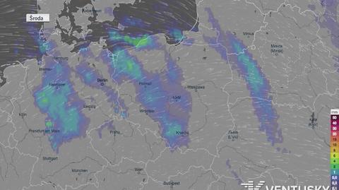 Opady deszczu prognozowane na najbliższe dni