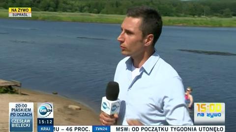 Orzeźwienie nad Supraślą (TVN24)