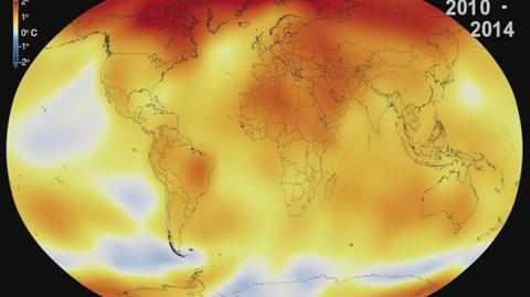 Padł rekord średniej rocznej temperatury