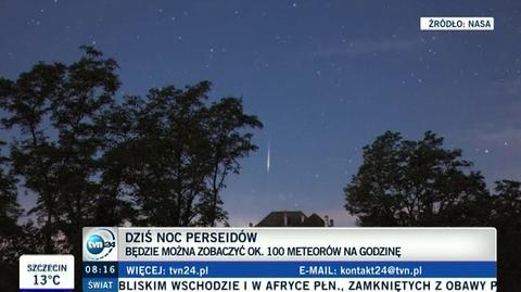 Perseidy dziś rozświetlą polskie niebo