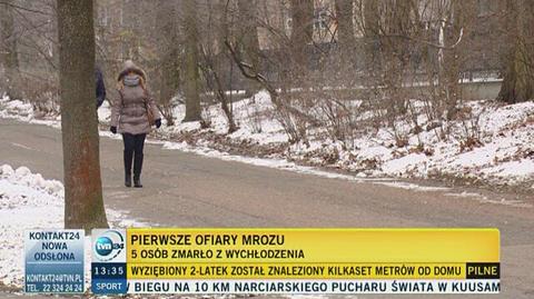 Pierwsze ofiary mrozu 