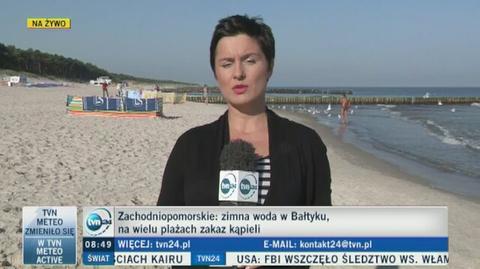 Pływającym w Bałtyku grozi hipotermia