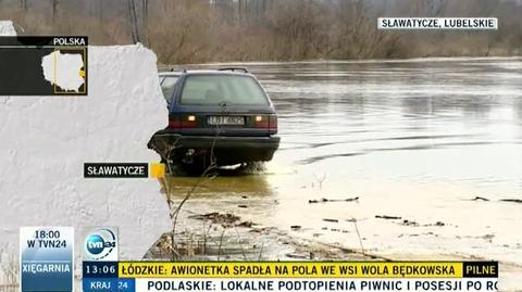 Podtopienia m.in. na Lubelszczyźnie (TVN24)